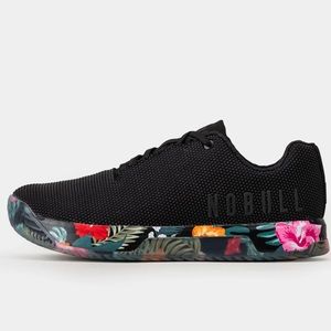 Women’s floral Nobull impact training shoe size 8